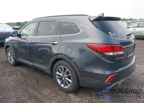 2017 Hyundai Santa Fe Se from USA, damaged, VIN KM8SM4HF4HU221825